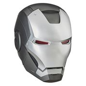 Capacete Eletrônico - Marvel Legends - Máquina De Combate - Réplica Premium - Hasbro