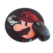 Mousepad Redondo Mario Pintura