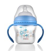 Copo De Transição - Bico Extra - Alça Removível - 150 ml - Azul - Fisher-Price - Multikids