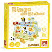 Jogo Bingo Dos Bichos - Brincadeira de Criança