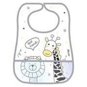 Babador - Zoo - Girafa e Tigre - Brasbaby