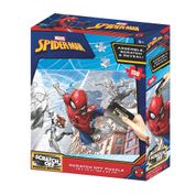 Quebra-Cabeça Scratch-Off - 150 Peças - Homem Aranha Zipper Box - Multikids