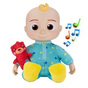 Boneco do JJ - Bedtime - Cocomelon - Toca Música - Candide