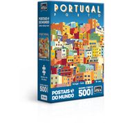 Quebra-Cabeça - 500 Peças Nano - Postais do Mundo - Portugal - Porto - Toyster