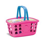 Cestinha Pic Nic - Confort Baby - Rosa - Samba Toys