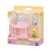 Sylvanian Families - Conjunto Beliche - Bebê Coelho Raio de Sol - Epoch