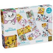 Dominó - Disney - Animals - Número de Jogadores 2 a 4 - Grow