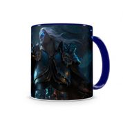 Caneca World Of Warcraft Artha II Azul