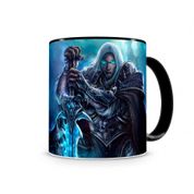 Caneca World Of Warcraft Artha I Preta