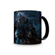 Caneca World Of Warcraft Artha II Preta