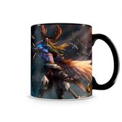 Caneca World Of Warcraft Malfurion I Preta