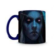 Caneca World Of Warcraft sYLVANAS III Azul