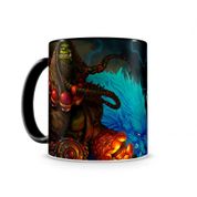 Caneca World Of Warcraft Thrall I Preta