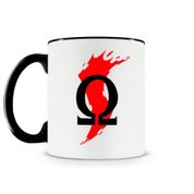 Caneca God Of War Logo 2 Preta