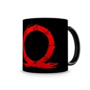 Caneca Mágica God Of War Logo Vermelho