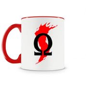 Caneca God Of War Logo 2 Vermelha