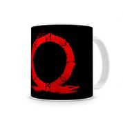 Caneca God Of War Logo Vermelho