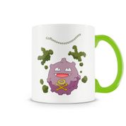 Caneca Pokémon Koffing Coffee Verde