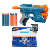 Kit Nerf - Lançador de Dardos – Elite 2.0 - Volt SD 1 e Refil 12 Dardos - Hasbro