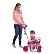 Triciclo Zootico - Passeio e Pedal - Bandeirante - Rosa