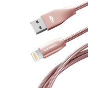 Cabo Usb Lightning 1 Metro CB-1100PK Pink - C3Tech