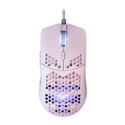 Mouse Gamer Oex Dyon-X Ultra Leve 7 Botões MS322s Rosa - Oex