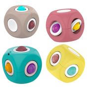 Cubo Gira Pop - Fidget -  Amarelo - Toyng