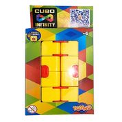 Cubo de Manobra - Cubo Infinito - Fidget - Amarelo - Toyng