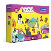 Quebra-Cabeça Educativo - 120 Peças - História da Humanidade - Toyster