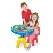 Mesa com Cadeira - Galinha Pintadinha - Cores Sortidas - Lider