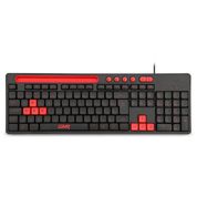 Teclado Gamer GK120 Com Suporte de Smartphone TC266 Preto e Vermelho - Multilaser