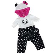 Roupa para Boneca - Bebê Reborn - Laura Baby - Panda - Shiny Toys