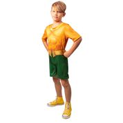 Fantasia Infantil - DC Comics - Aquaman - Tamanho P - Novabrink