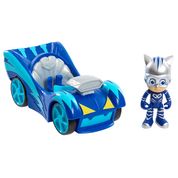 Pj Masks - Veículo Speed Booster com Personagem - Felinomóvel - Dtc