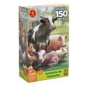 Puzzle 150 Peças - Grow -  ANIMAIS DA FAZENDA