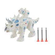 Triceratops Dino Robô Dinossauro Lançador de Dardos Emite Som e Luzes - BBR Toys -  UNICA