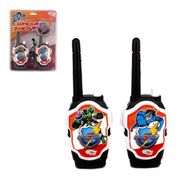 Walkie Talkie Infantil Hero Squad - 2 Peças - Wellkids -  UNICA