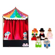 Combo Teatro Circo + Kit Dedoches Circo (50x33x12)