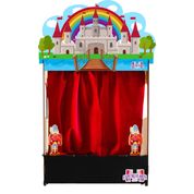 Teatro De Dedoches E Fantoches Tema Castelo (73x48x17)