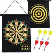 Jogo de Dardos Magnético c/ Alvo Dupla Face - 36x46 - Rio Master -  UNICA