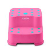 Escadinha Infantil Baby - 2 Degraus - Multikids -  ROSA