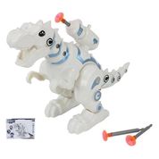 Dino Robô Dinossauro Lançador de Dardos Emite Som e Luzes - BBR Toys -  UNICA
