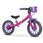 Bicicleta Infantil Equilíbrio Balance Aro 12 - Nathor -  FEMININO