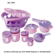 Cesta Cooking com Panelinhas e Potes - 9 Peças - Zucatoys -  UNICA