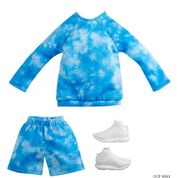 Ken Roupas e Acessórios Conjunto Esportivo Tie-Dye e Shorts - Mattel