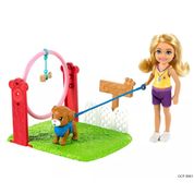 Boneca Barbie Chelsea Profissões Treinador de Cães - Mattel