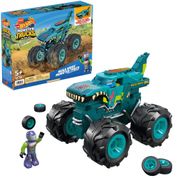 Blocos de Montar - Mega Blocks - Hot Wheels - Wrex Monster Truck - Mega Construx - 187 Peças