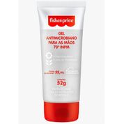 GEL ANTIMICROBIANO 70º INPM HIPOALERGÊNICO FISHER PRICE 52G