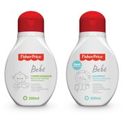 KIT SHAMPOO + CONDICIONADOR BEBE FISHER PRICE HIPOALERGÊNICO