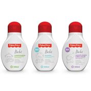 KIT SHAMPOO + CONDICIONADOR + SABONETE LIQUIDO FISHER PRICE